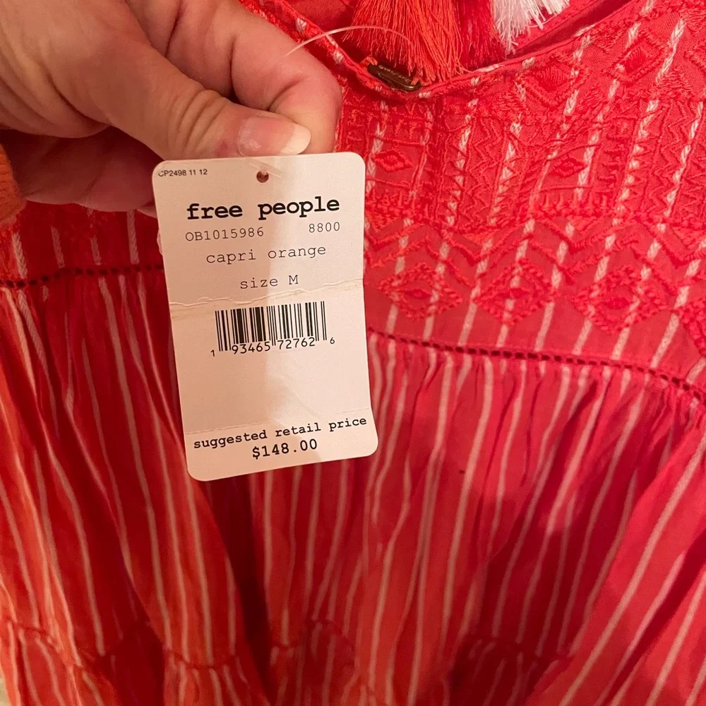 Free People Lola Embroidered Mini Dress - Picture 4 of 8